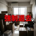 ルームバンクインシュア「強制退去までの流れ」